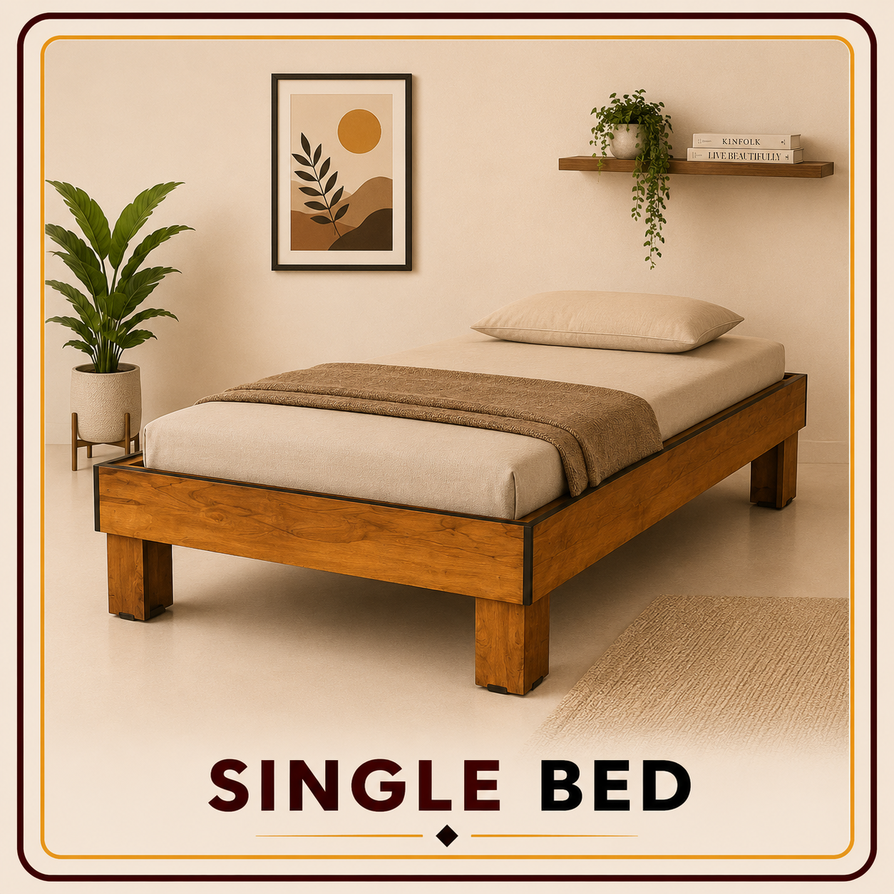 Single bed