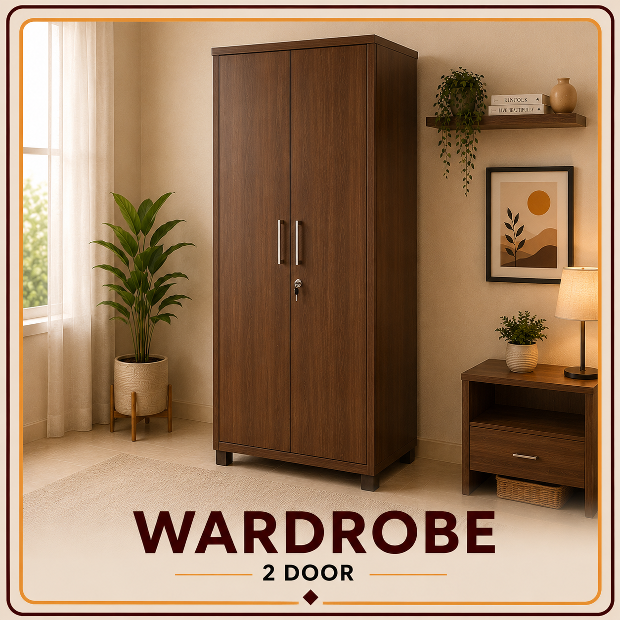 Wardrobe 2 door