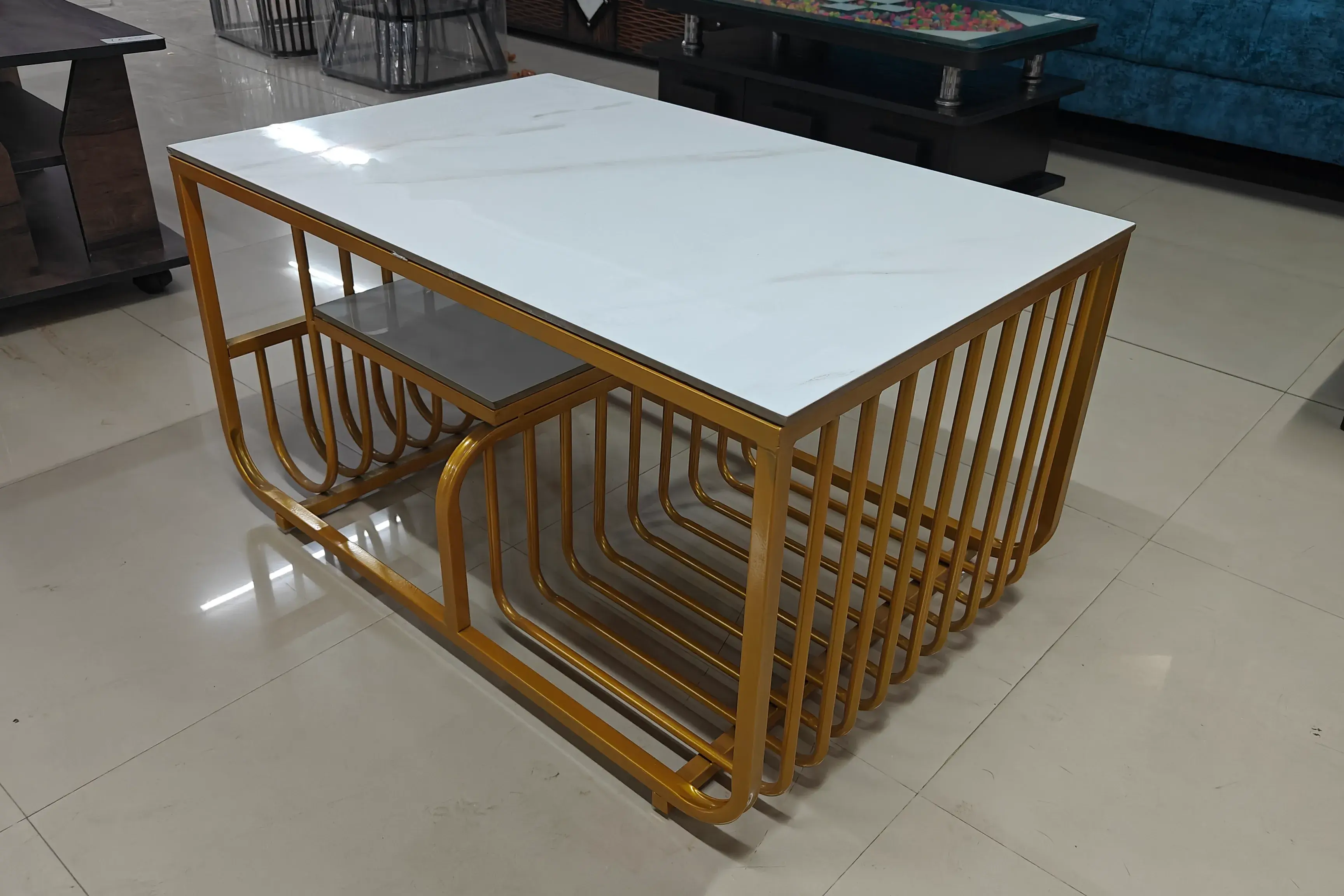 Metal Center Table 