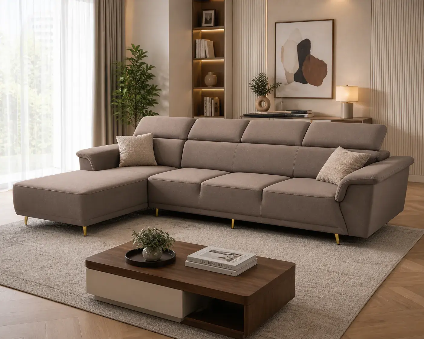 Tiktok Lounger Sofa L Shape