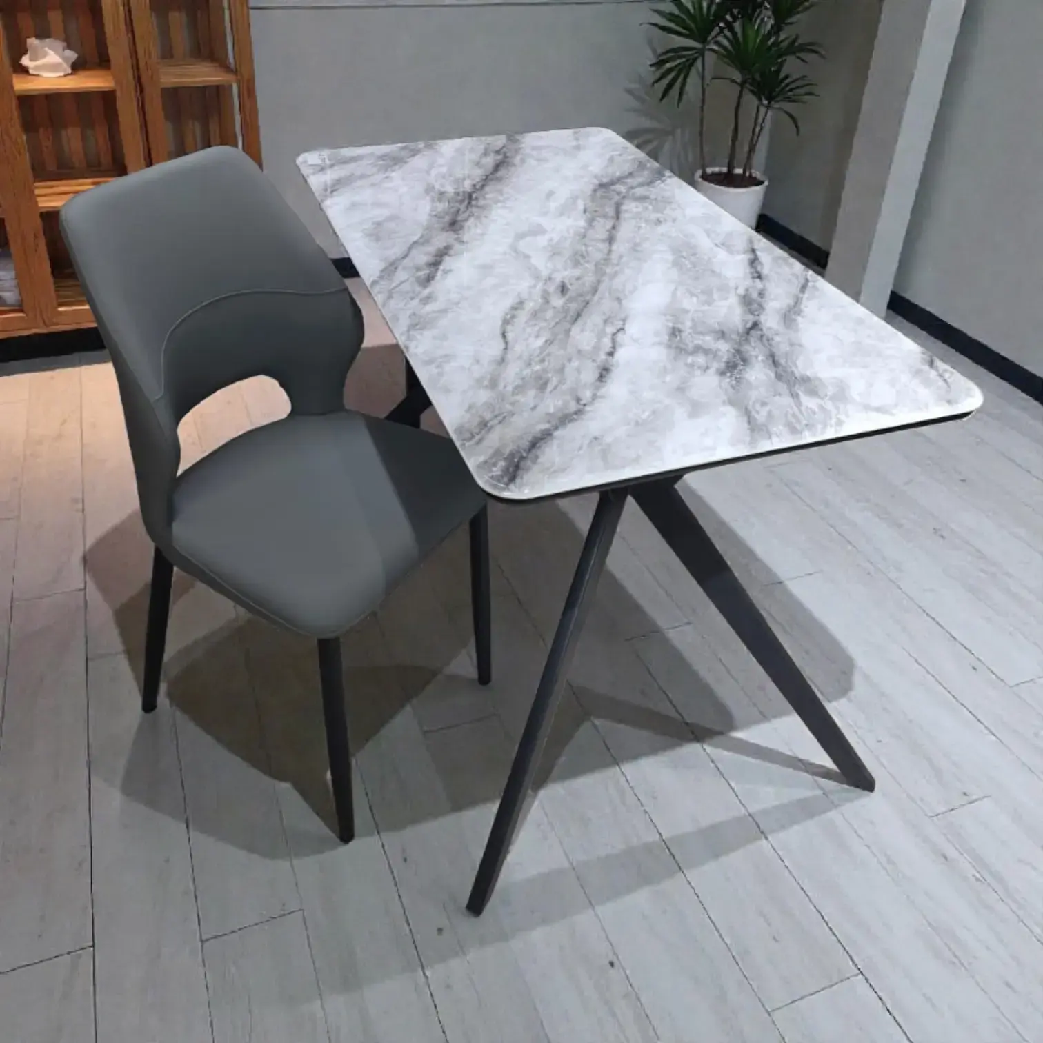 Marble Top Dining Set 4 Seater