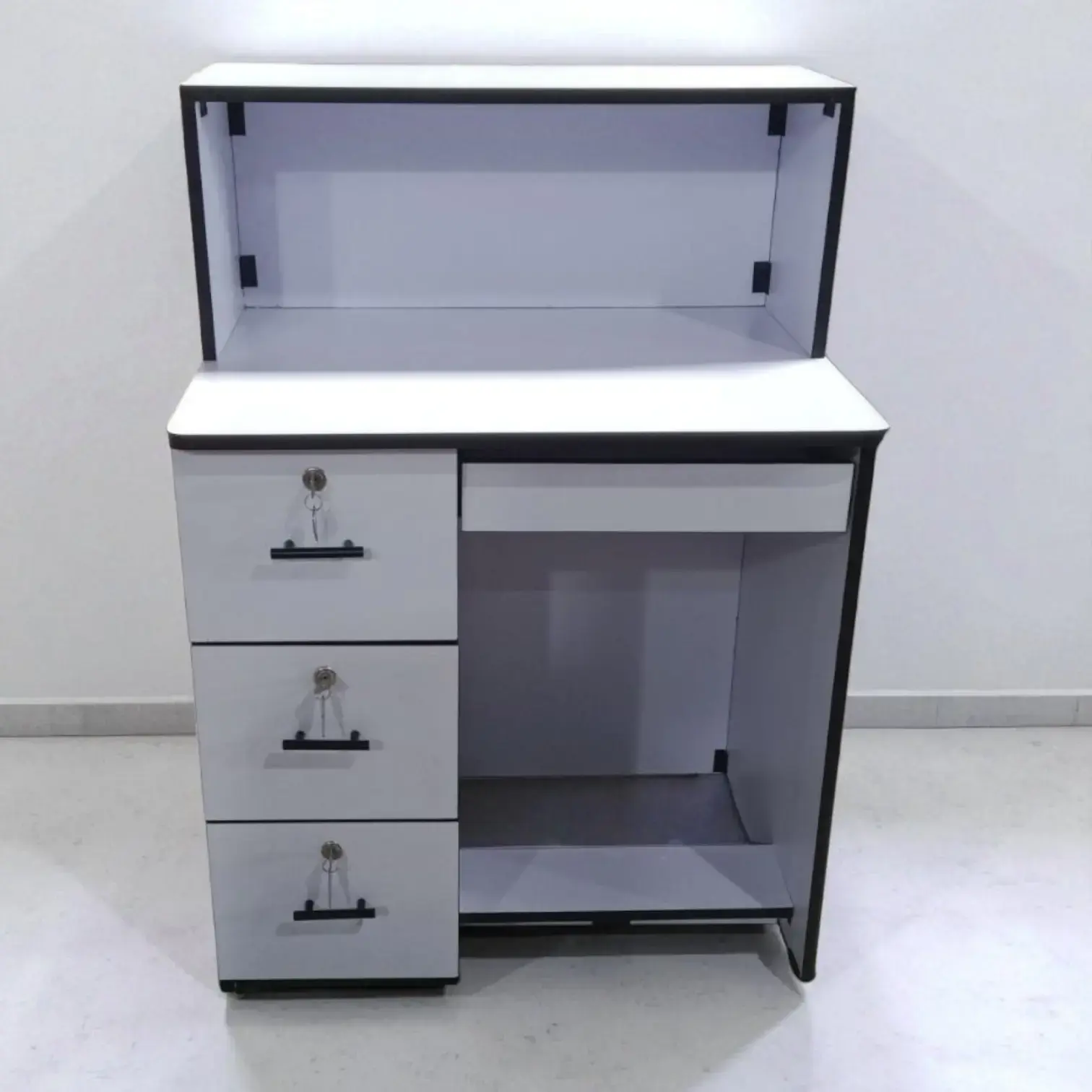 Small Compact Reception Counter Table