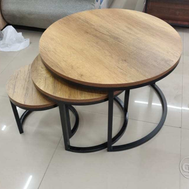Set of 3 Round Centre Table