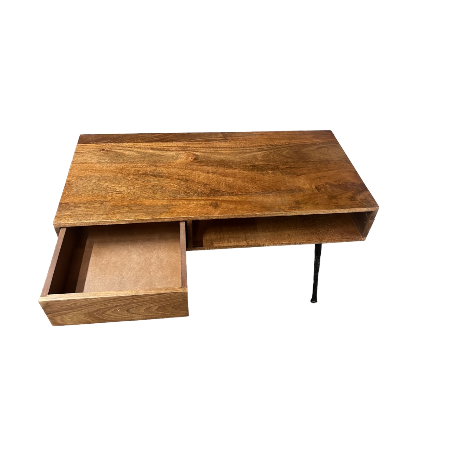 Wooden Center Table With Storage