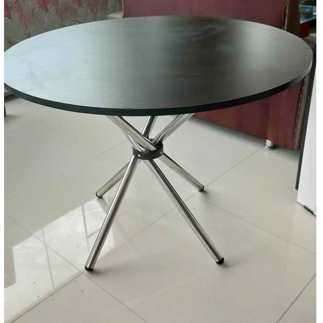 Conference Table With Cross Leg