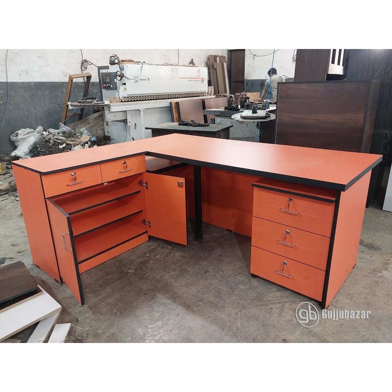 L Shape Office Table