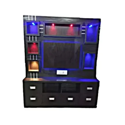 Full TV Unit With RGB Lights