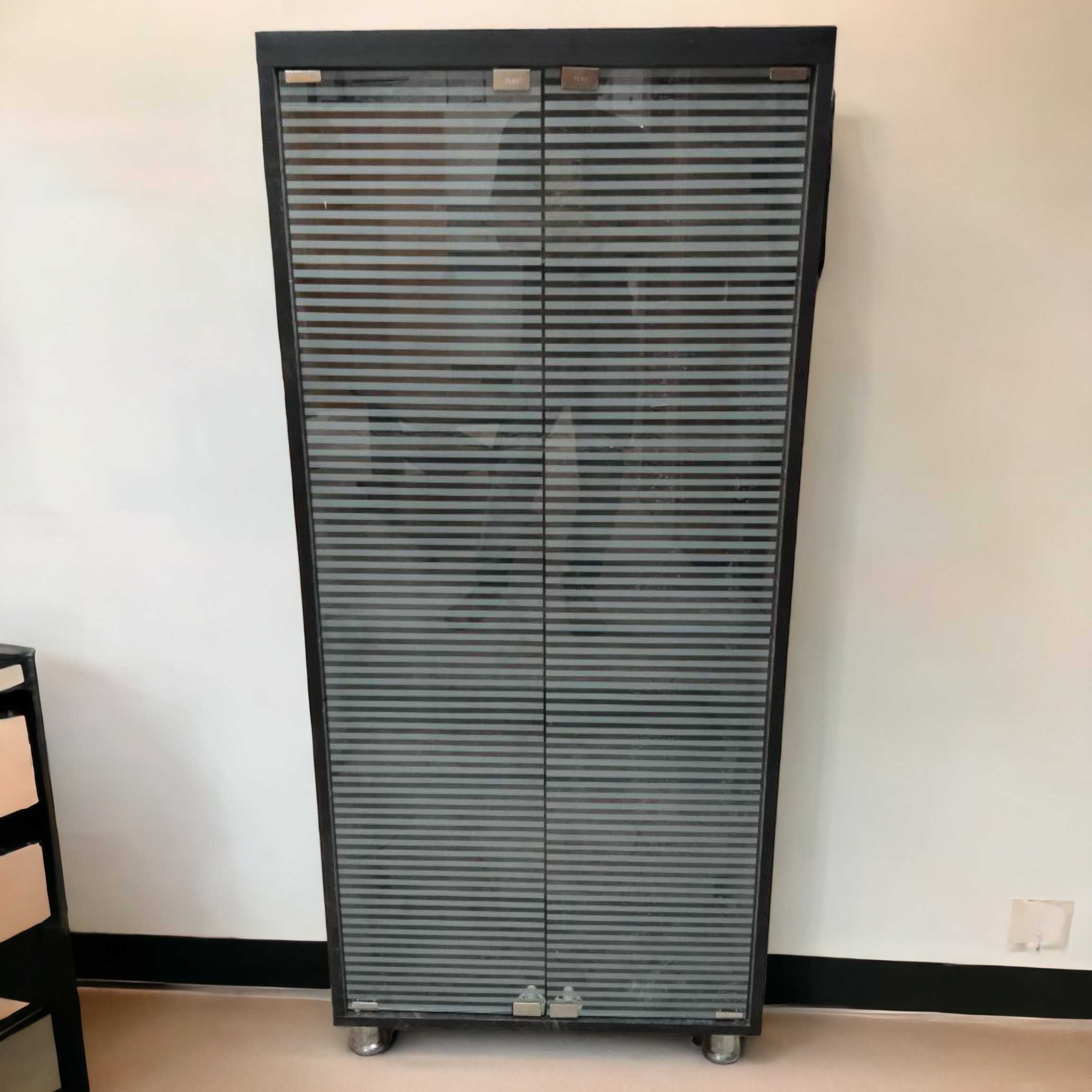 Cabinet For Storage With Glass Door