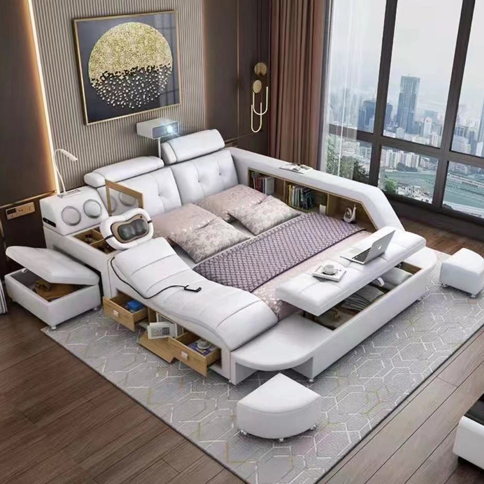 Designer Bed With Speakers