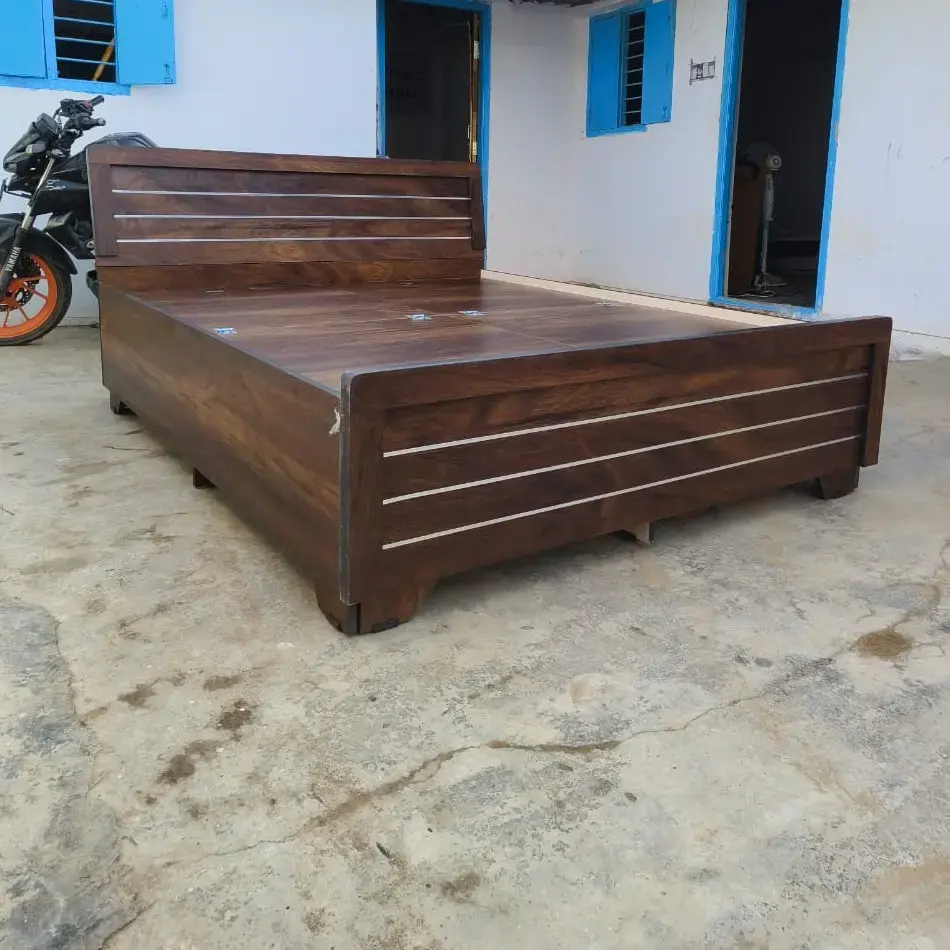 Bedroom bed with Folding and storage facility
