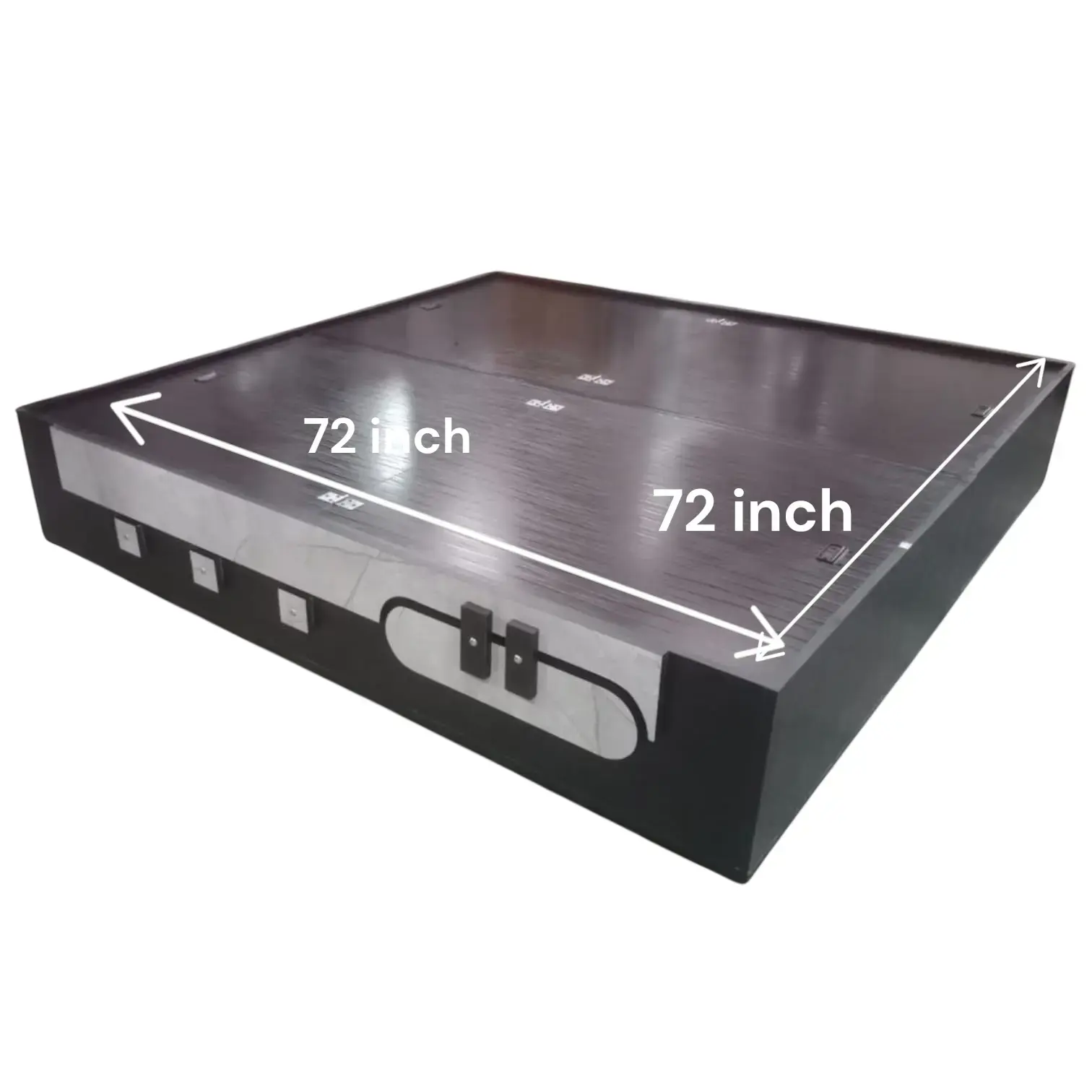 6×6 Ft Queen Bed with Spacious Box Storage