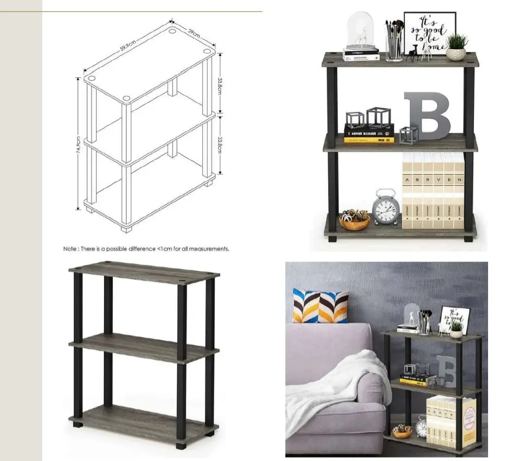 TNT - 203 - 3 Tire Shelf 