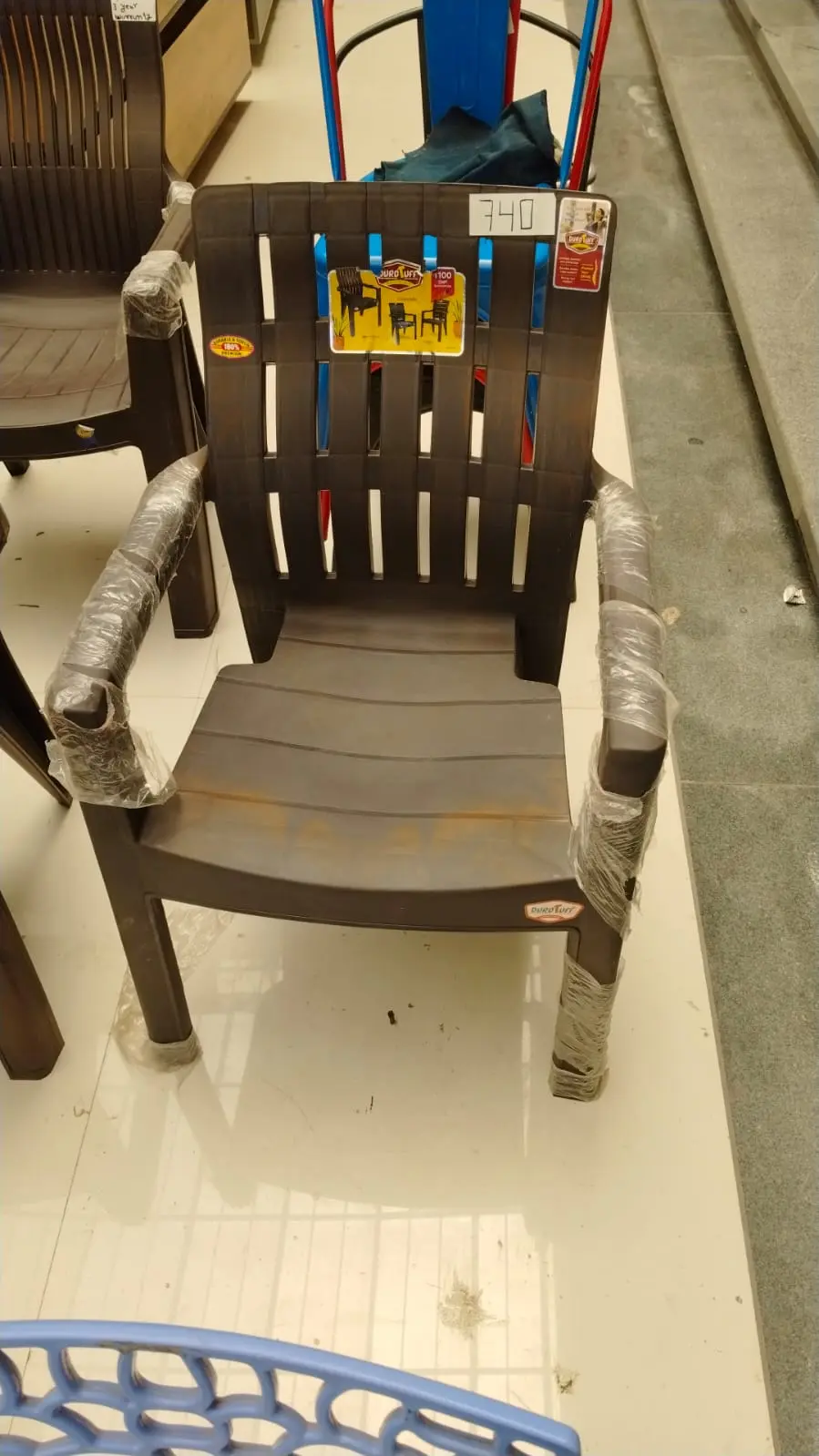 Durotuff plastic chair  spine 