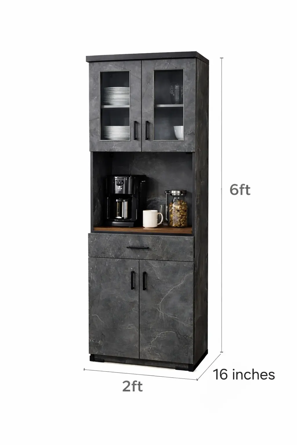 Kitchen Crockery Unit Cabinet 