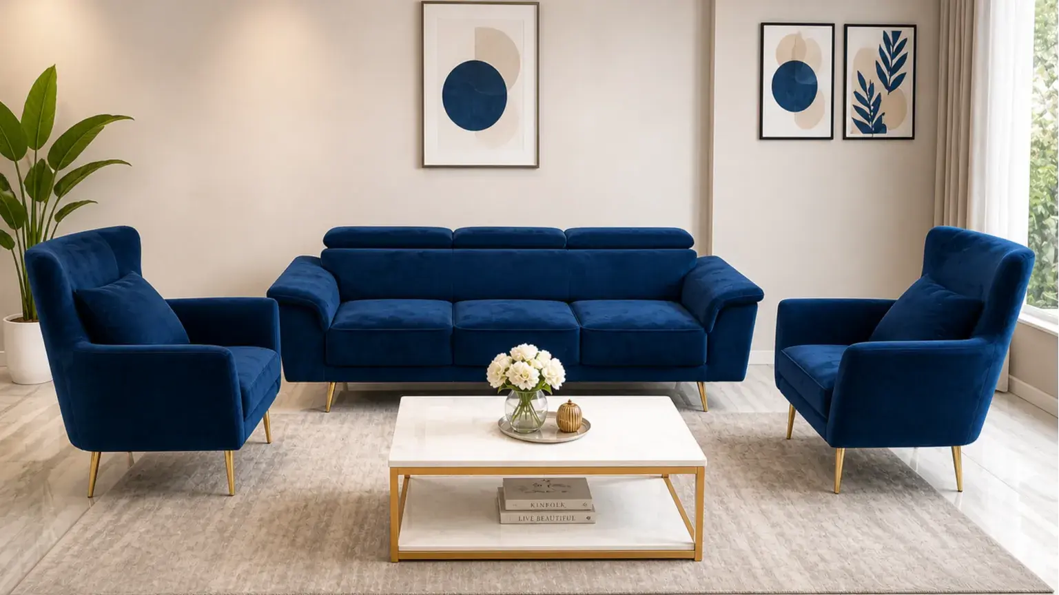 Tiktok Sofa set 3+1+1