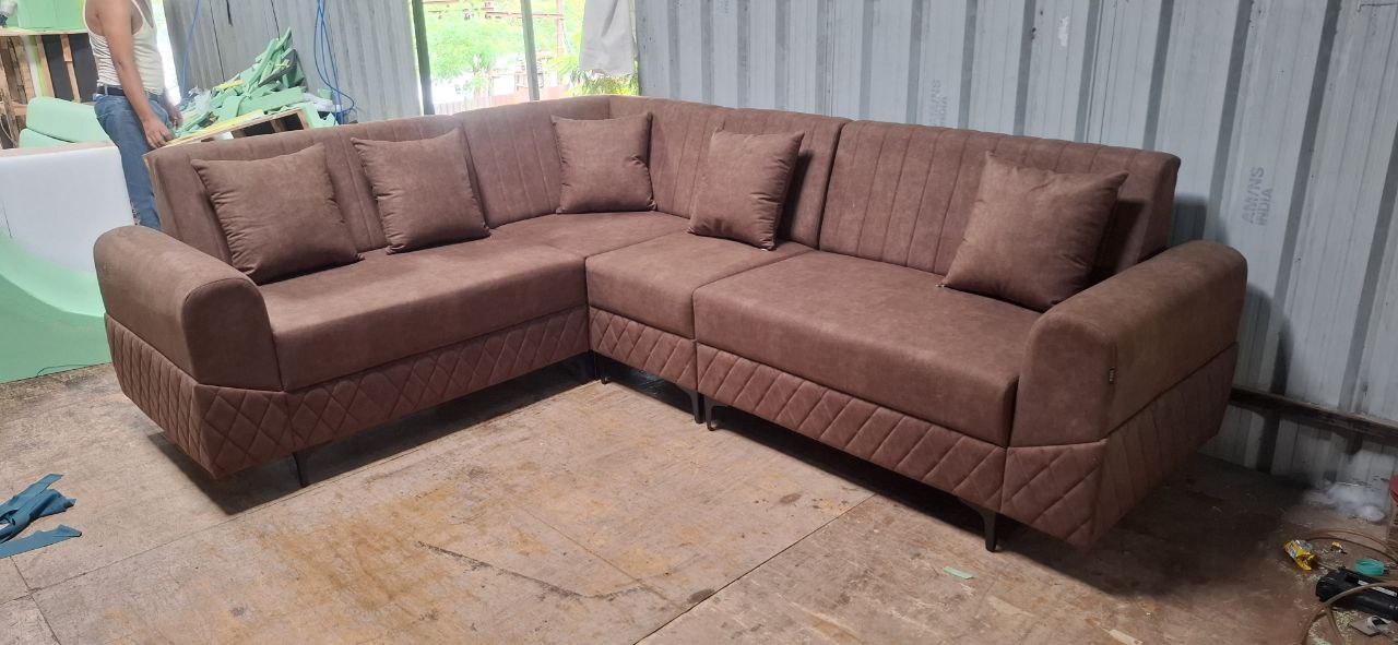 Heavy corner sofa