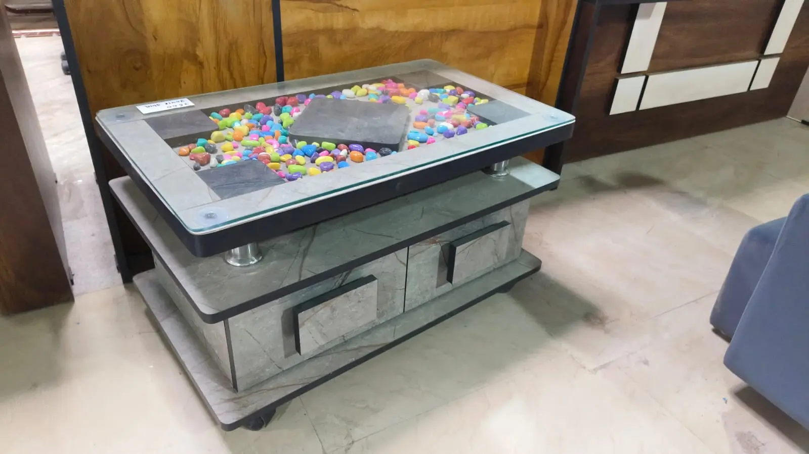 Center table 3018 glass top