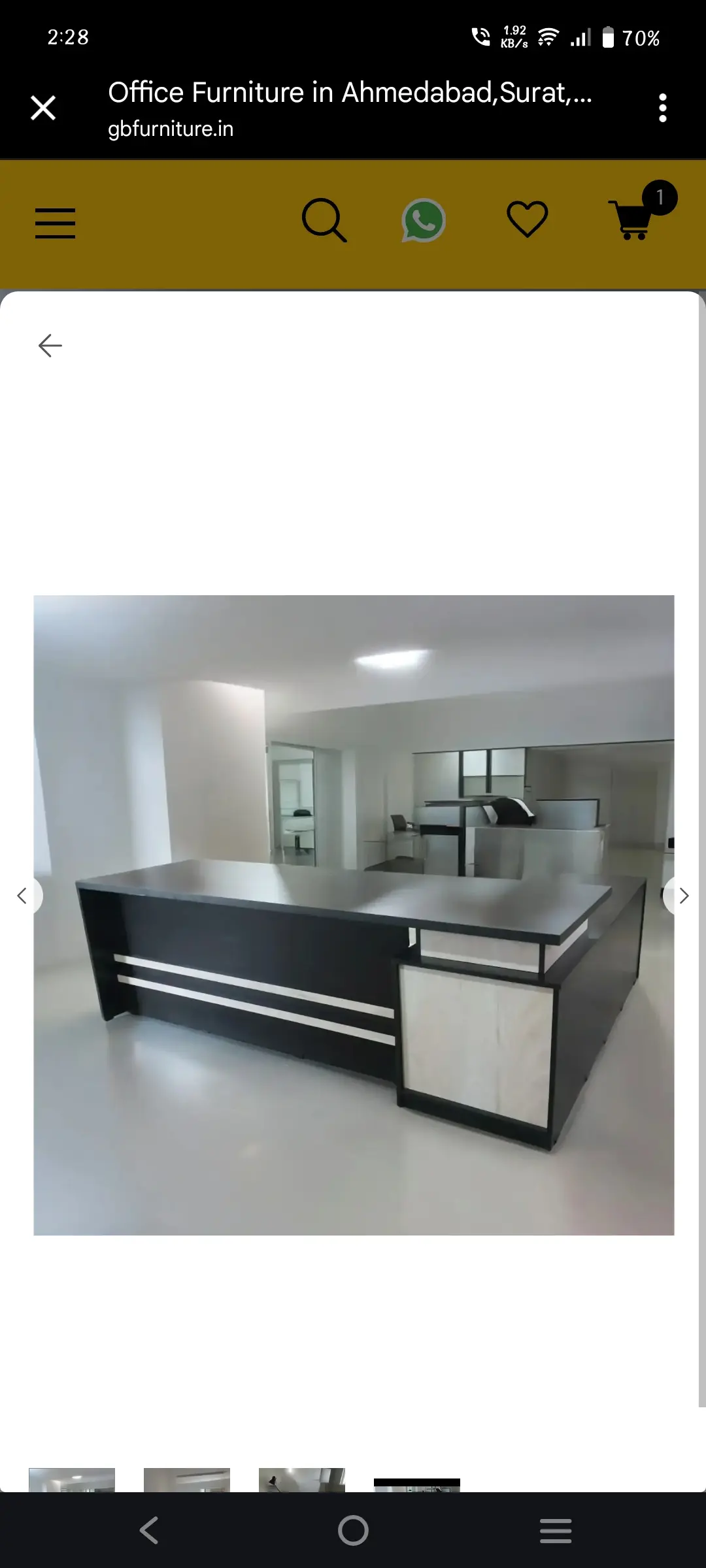 L shape office table plb 963030