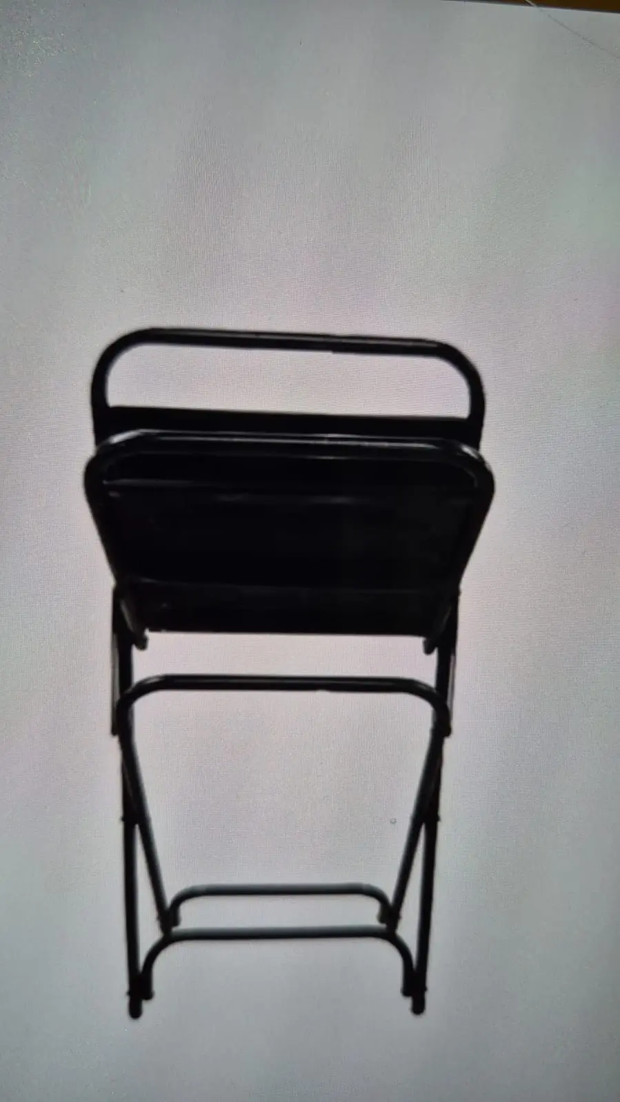 Metal folding chair