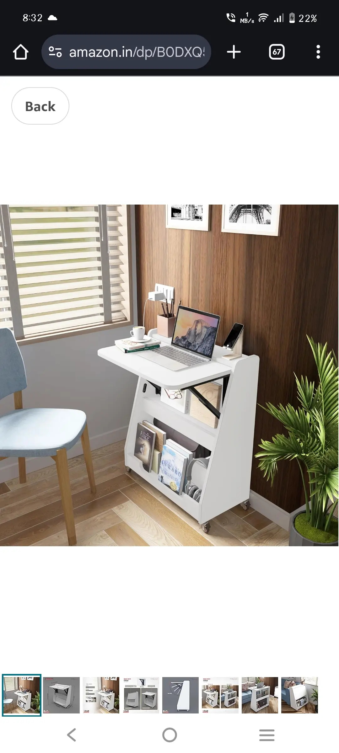 Study table folding 301624