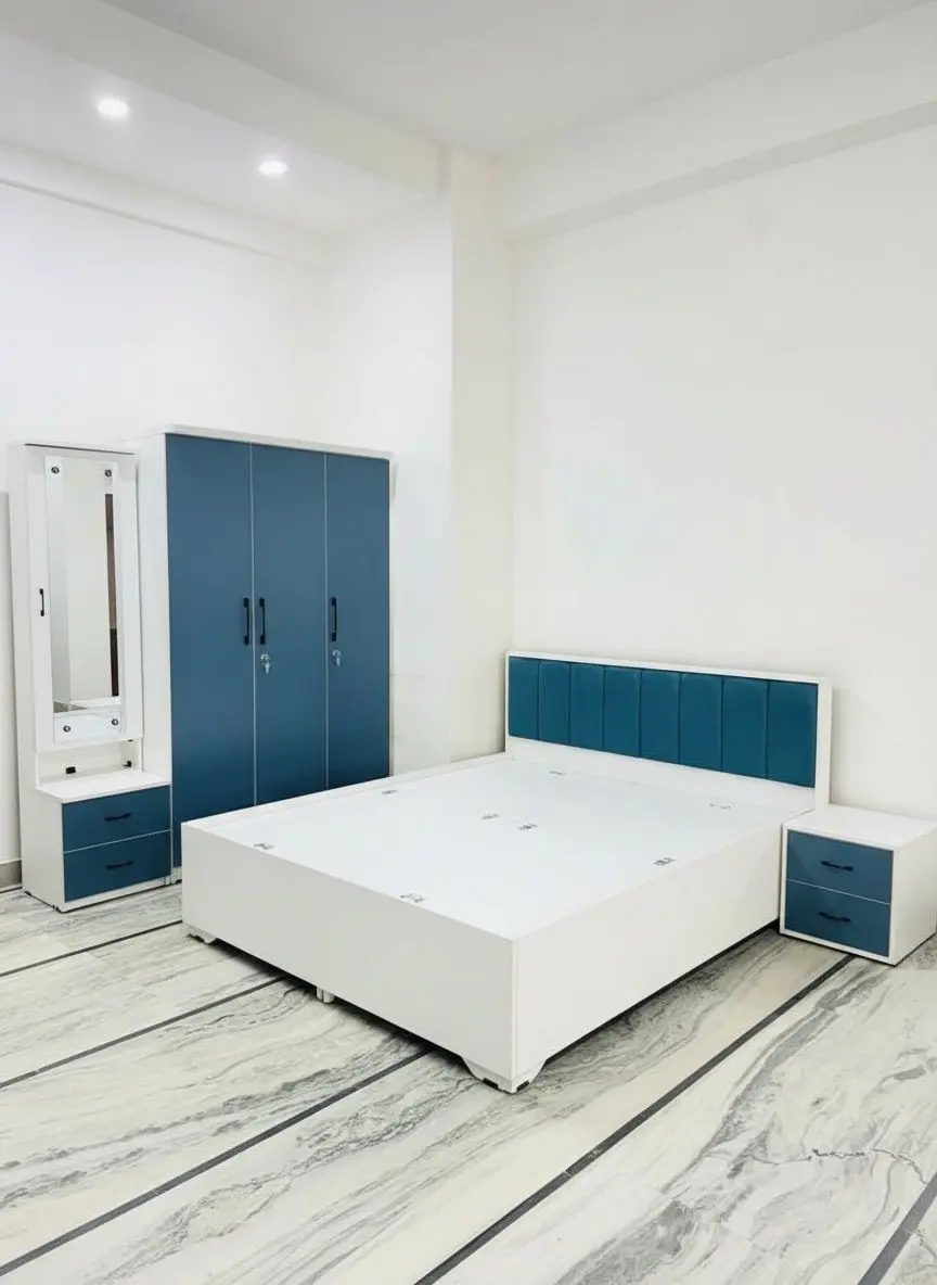 Bedroom set WARDROBE+DRESSING+SIDETABLE+BED